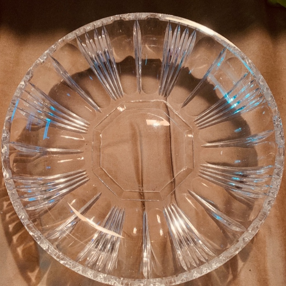 Tiffany & Co crystal bowl oversized circa 1992 Vintage gift xcellent condition